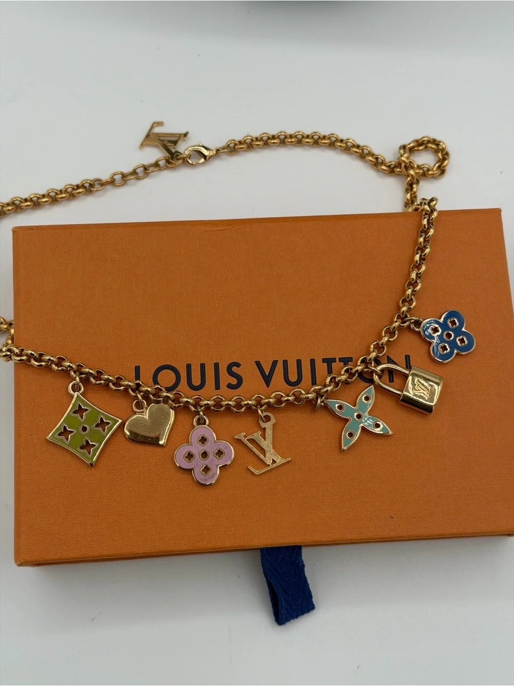 Louis Vuitton Rare Necklace Authentic in box